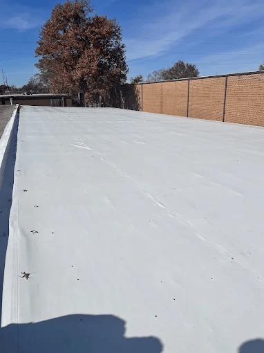 Single-ply membrane roofing by Absolute Roofing Services