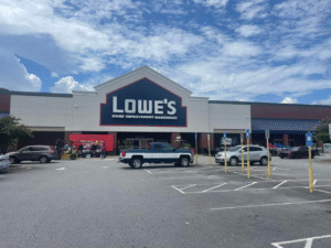 Sloped commercial roof designed for water runoff and durability