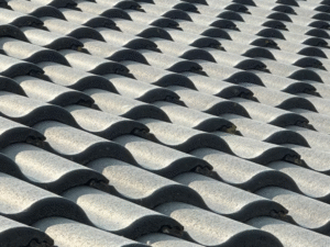 New asphalt shingle roof on a residential home
