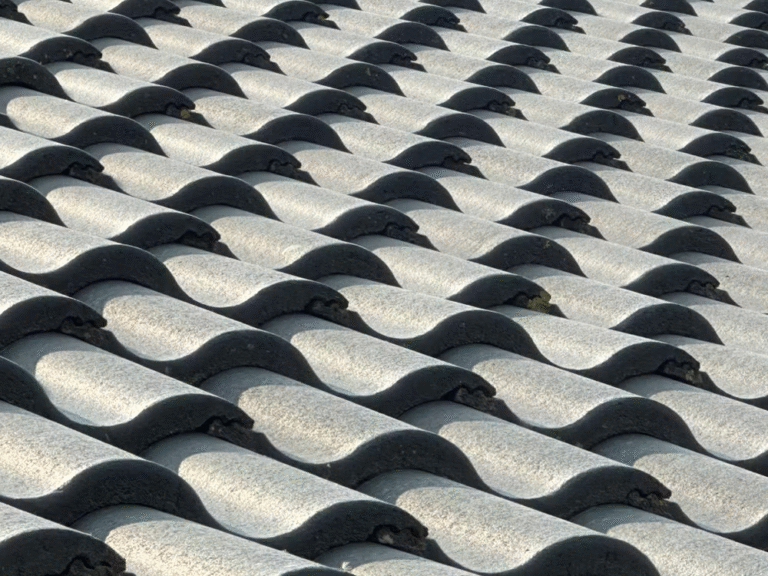 New asphalt shingle roof on a residential home