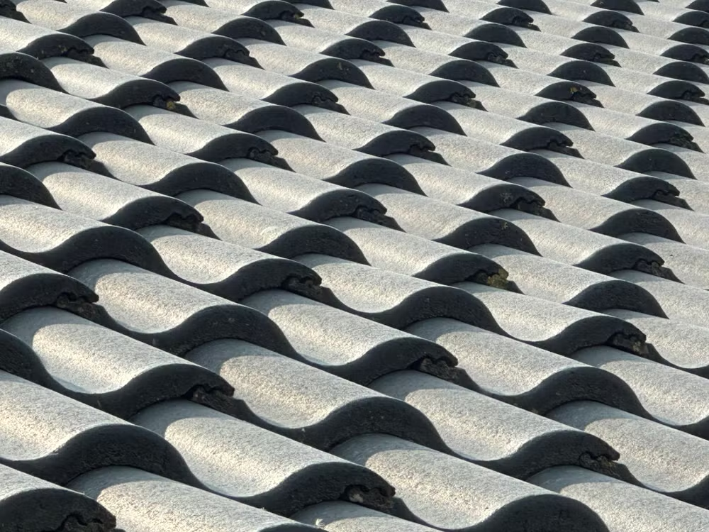 New asphalt shingle roof on a residential home