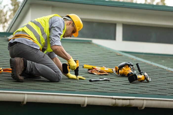 Roof replacement project