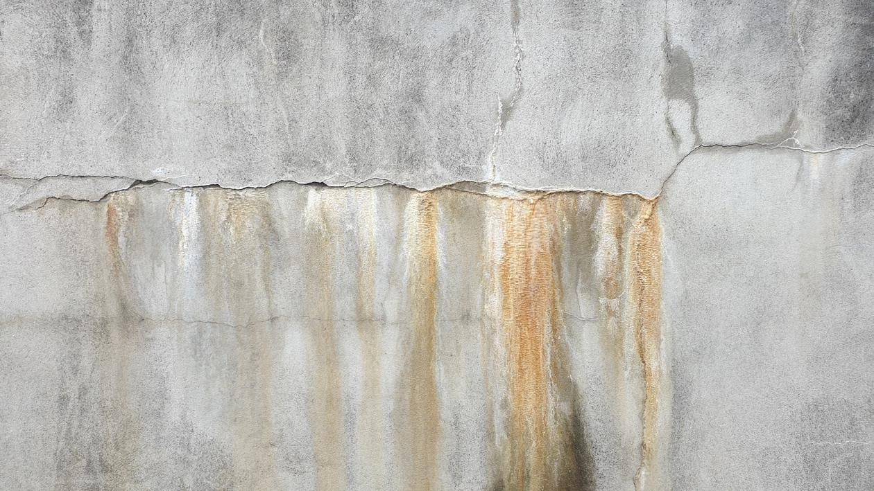 Interior water intrusion
