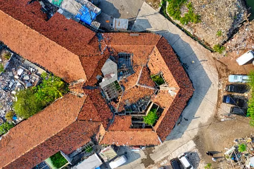 Roof damage inspection