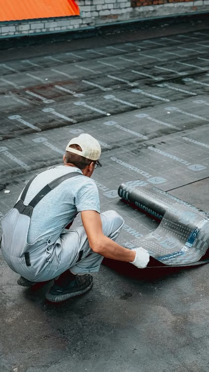 Commercial membrane roof